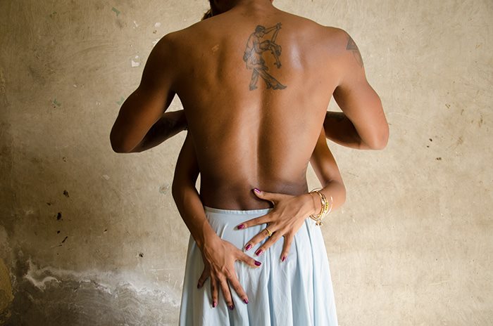 Portrait of cuban dancers in our workshops in Cuba fine art and cuban art